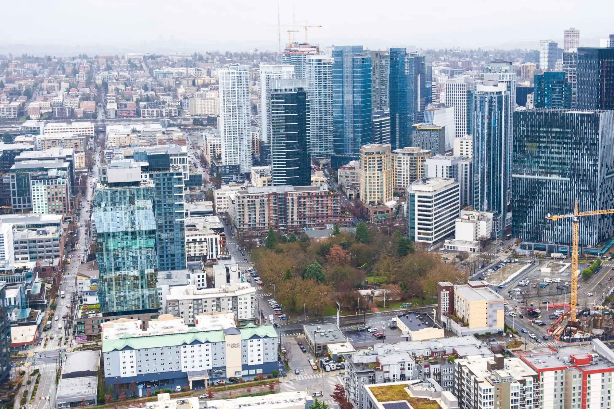Photo from The Space Needle’s rotating floor, combined with its breathtaking views, made for a once-in-a-lifetime…, Seattle, WA