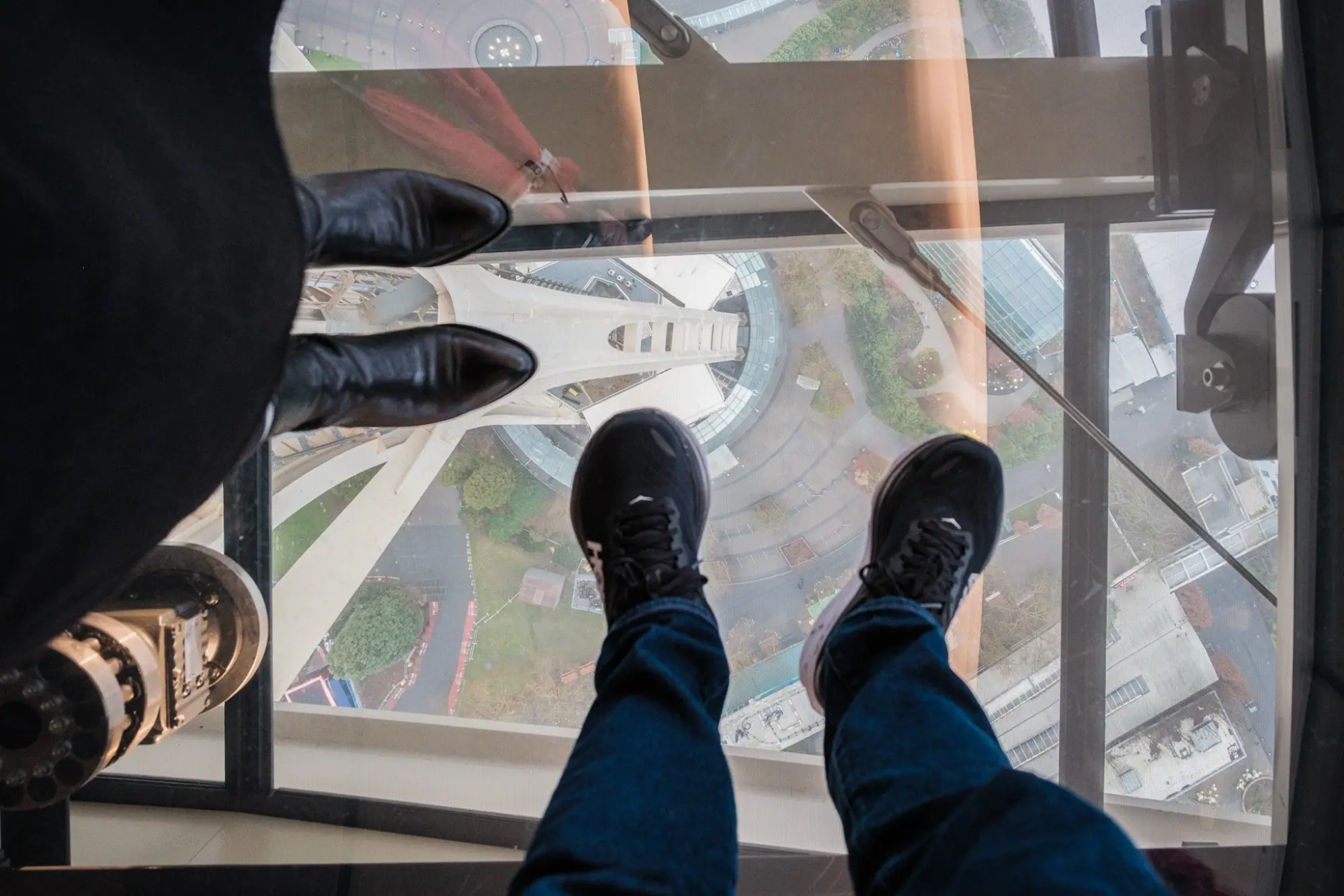 Photo from The Space Needle’s rotating floor, combined with its breathtaking views, made for a once-in-a-lifetime…, Seattle, WA
