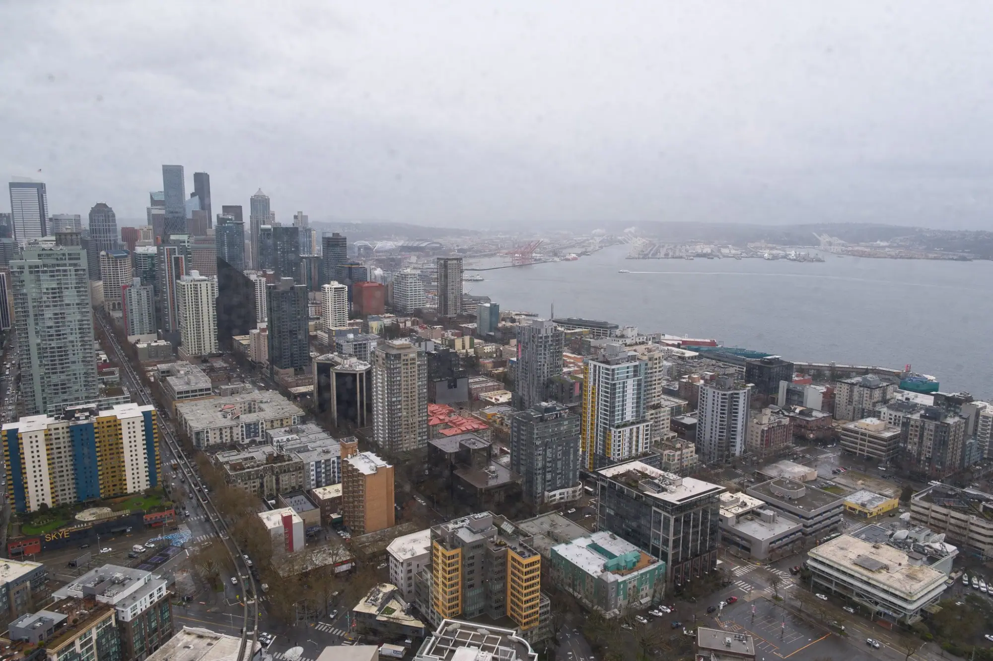 Photo from The Space Needle’s rotating floor, combined with its breathtaking views, made for a once-in-a-lifetime…, Seattle, WA