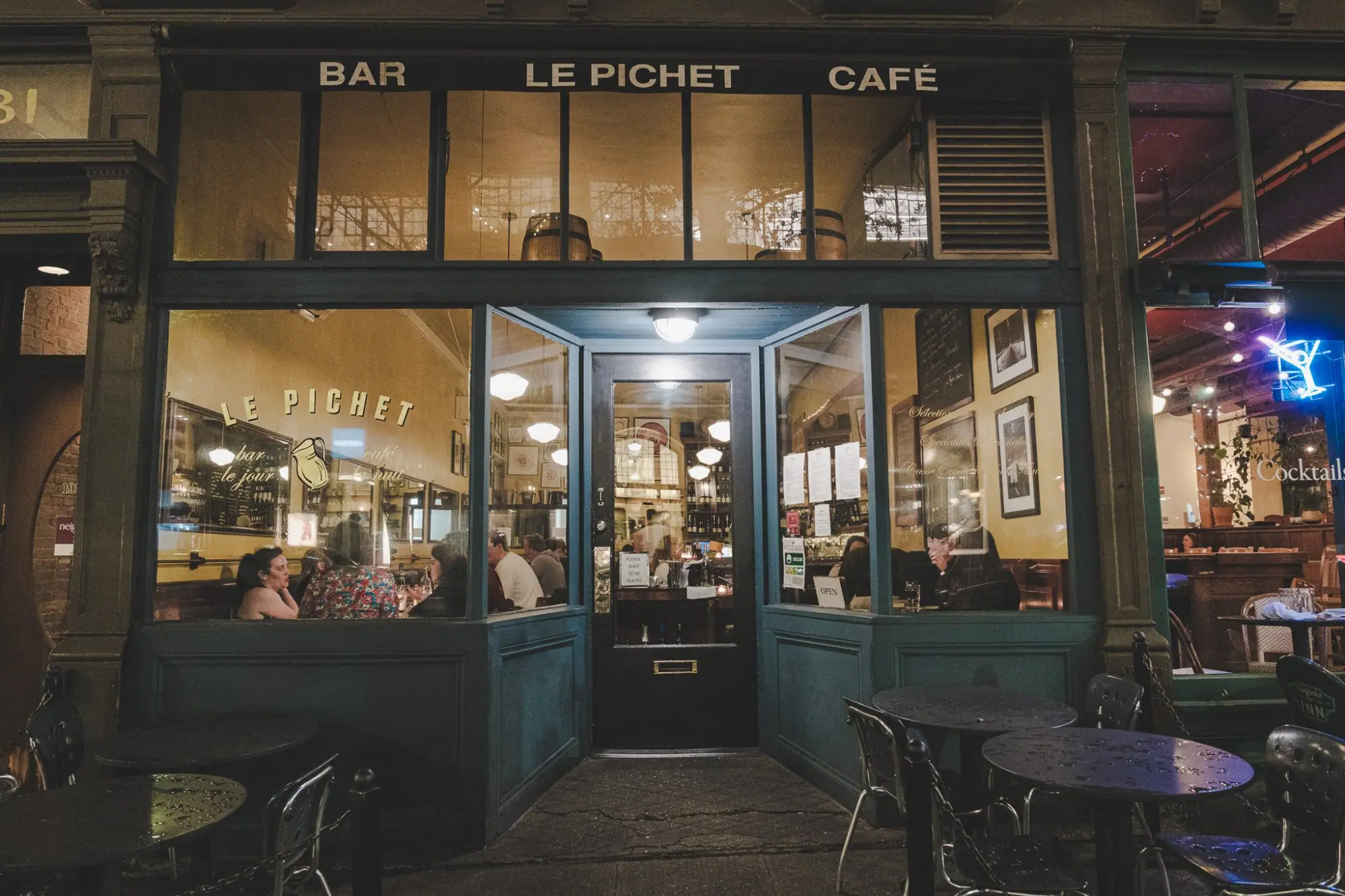 Photo from Dinner that evening was a romantic Parisian affair at Le Pichet, Seattle, WA