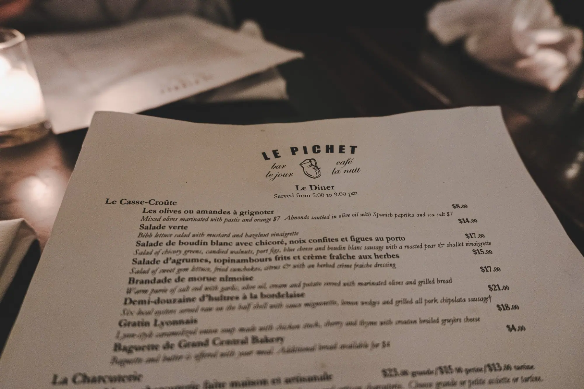 Photo from Dinner that evening was a romantic Parisian affair at Le Pichet, Seattle, WA