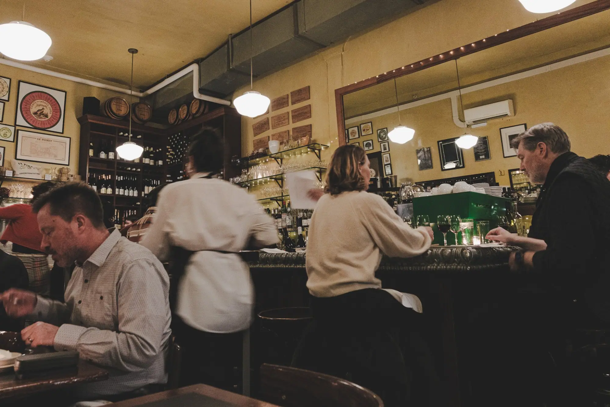 Photo from Dinner that evening was a romantic Parisian affair at Le Pichet, Seattle, WA