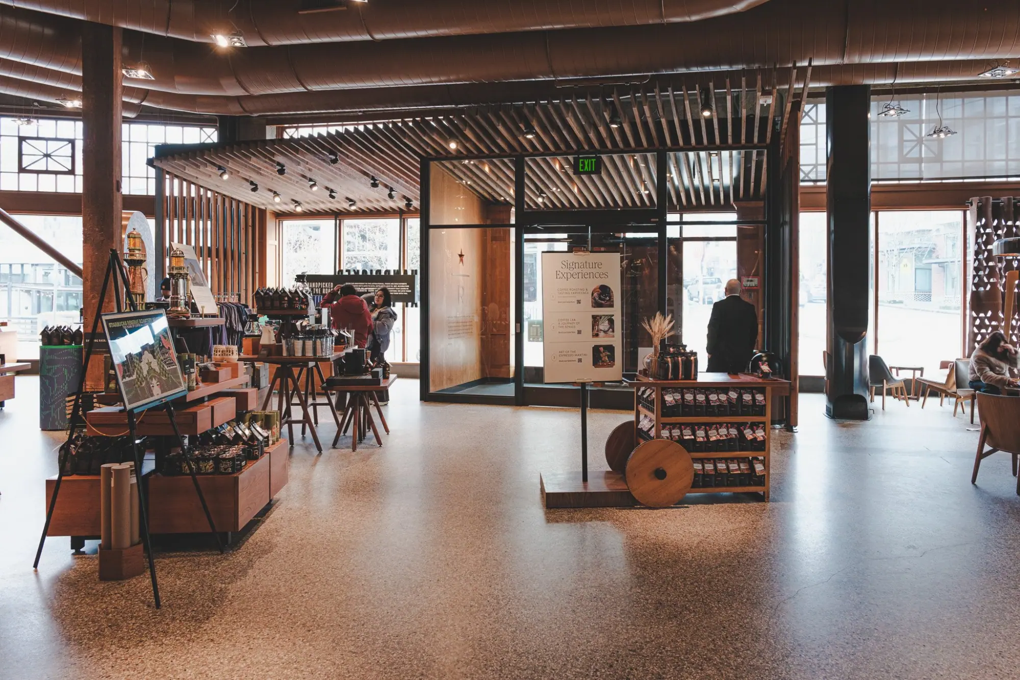 Photo from Then, we headed to Capitol Hill to visit the luxurious Starbucks Reserve Roastery, where we sipped…, Seattle, WA