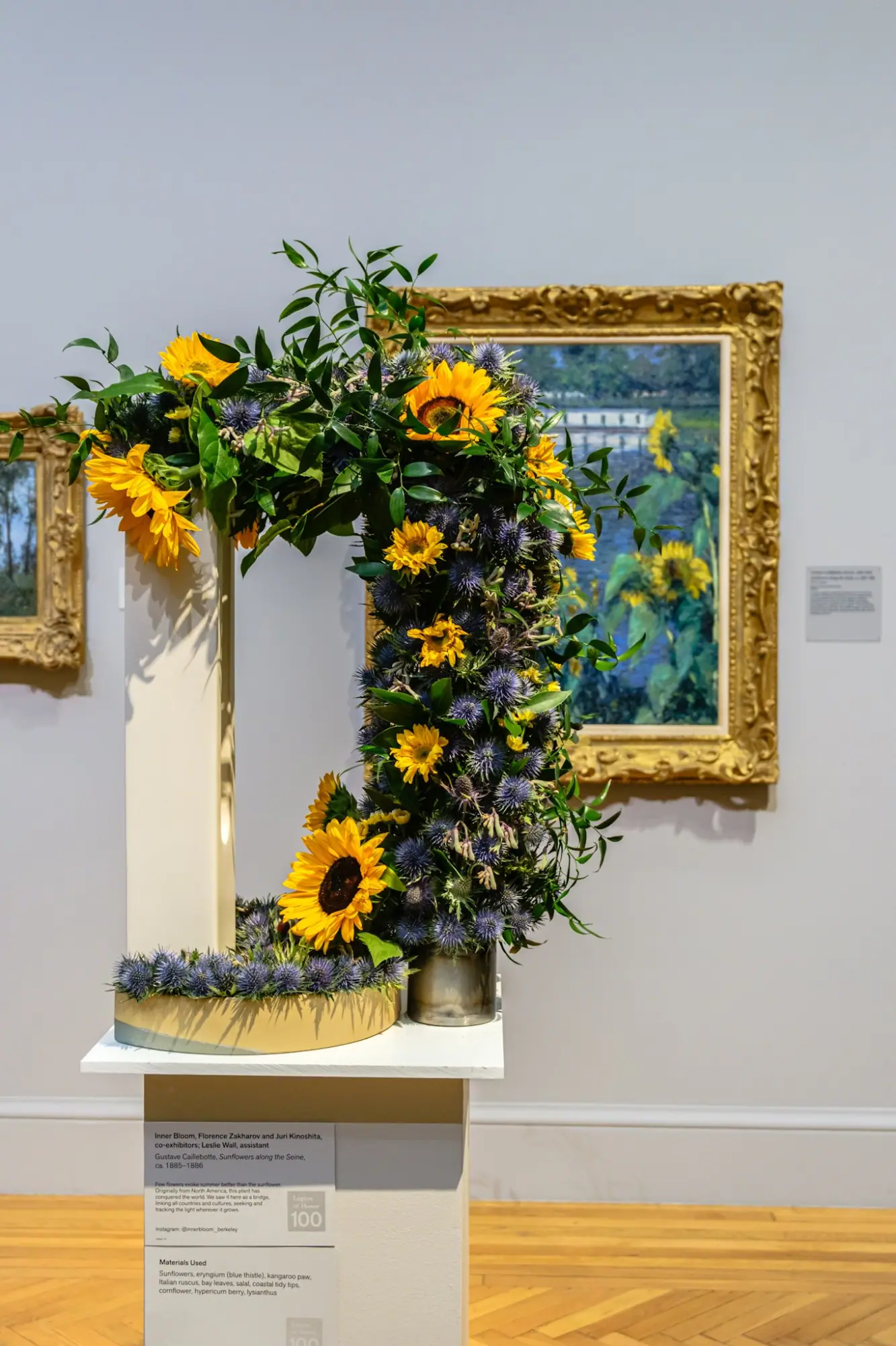 Photo from The juxtaposition of timeless European masterpieces and floral compositions felt particularly poetic…, San Francisco, CA