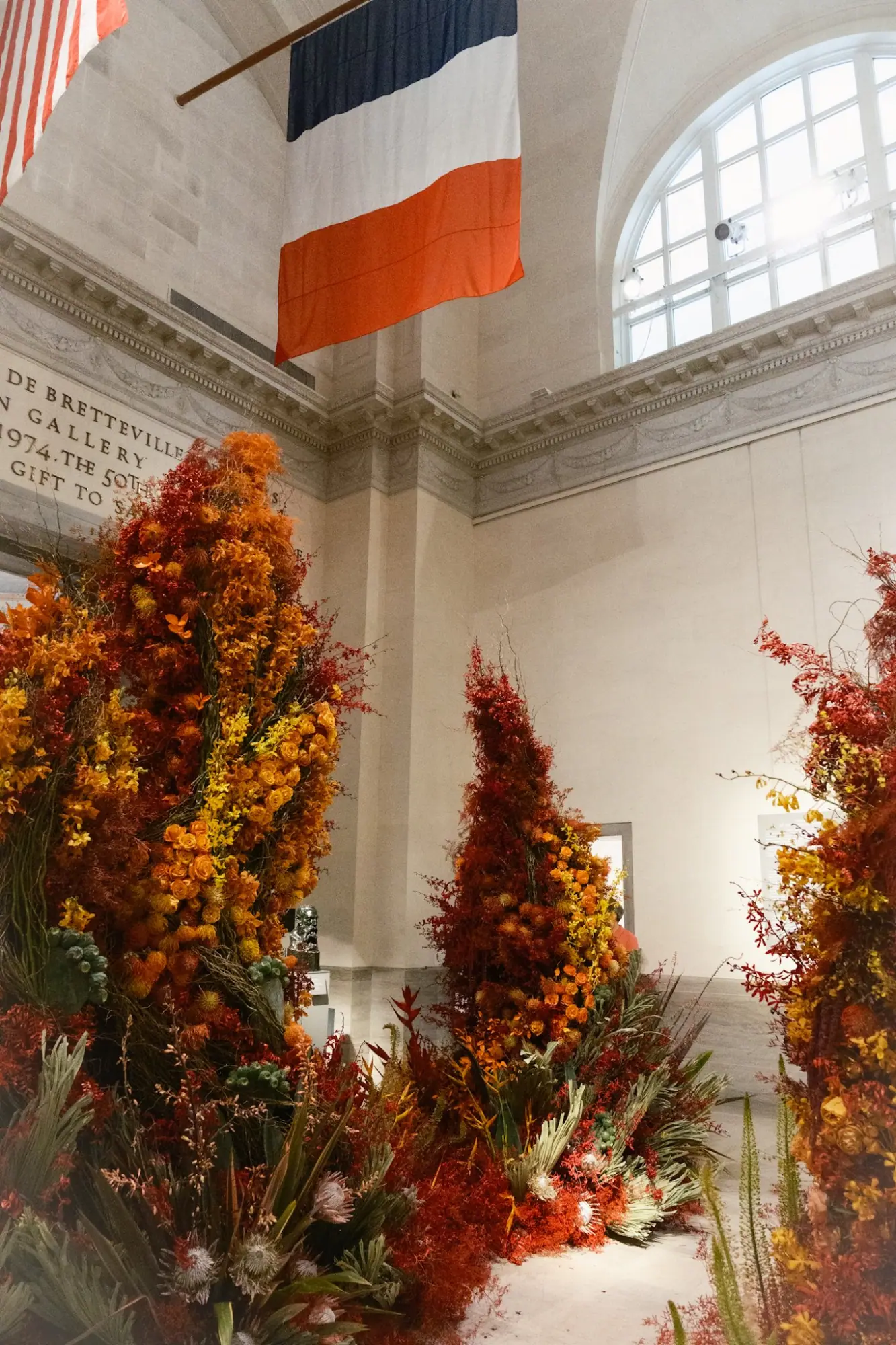 Photo from The juxtaposition of timeless European masterpieces and floral compositions felt particularly poetic…, San Francisco, CA