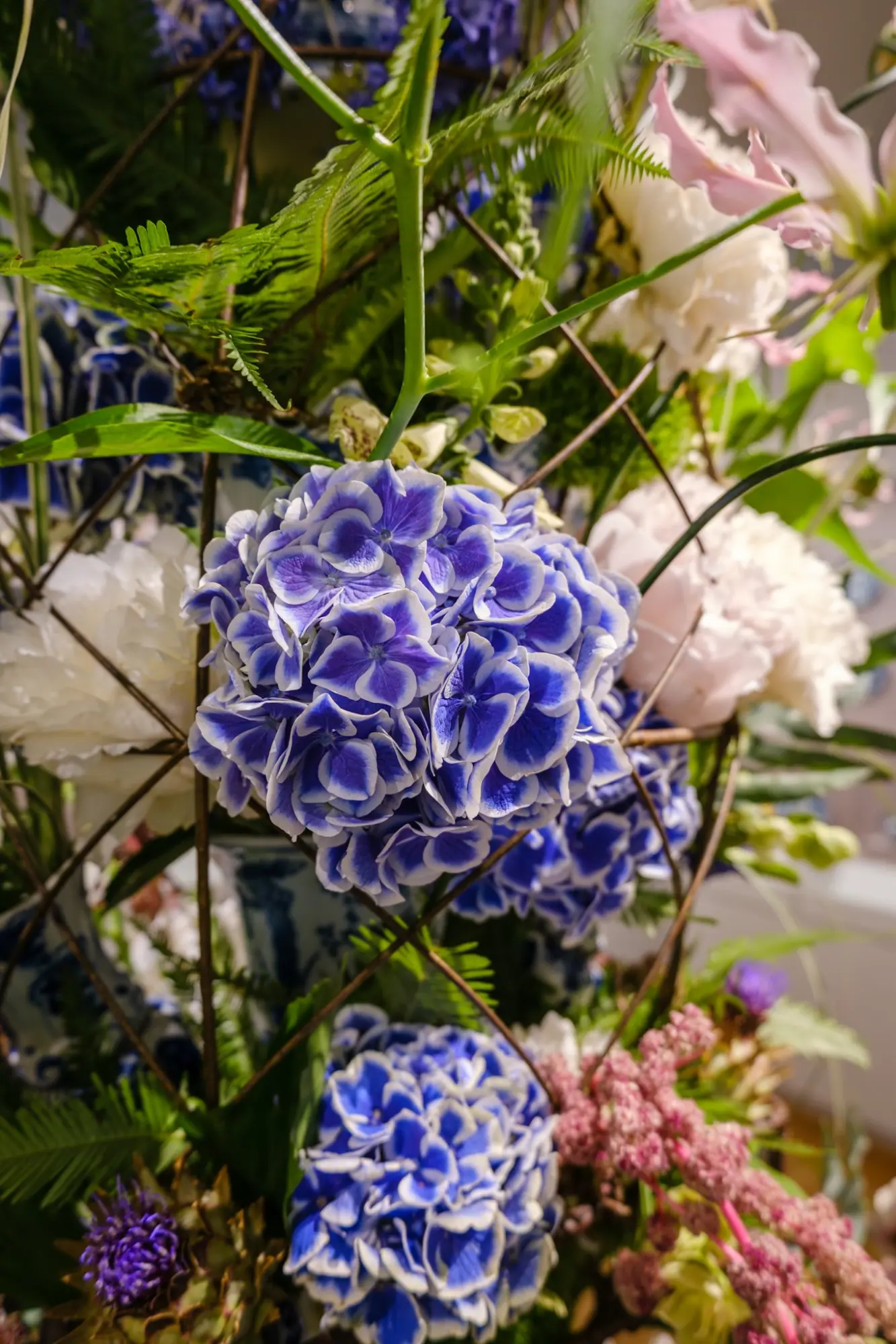 Photo from The juxtaposition of timeless European masterpieces and floral compositions felt particularly poetic…, San Francisco, CA