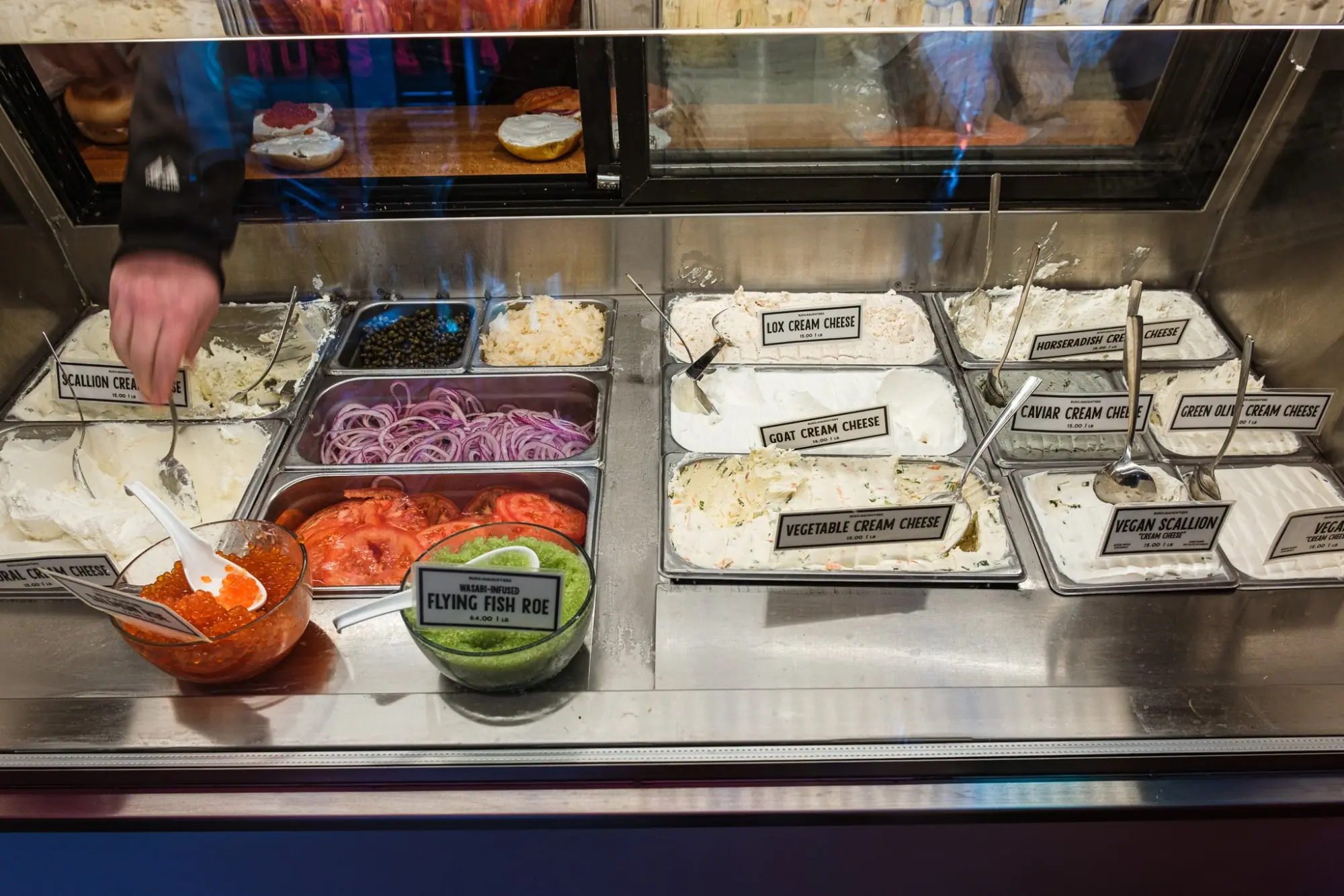 Photo from Russ & Daughters, New York, NY