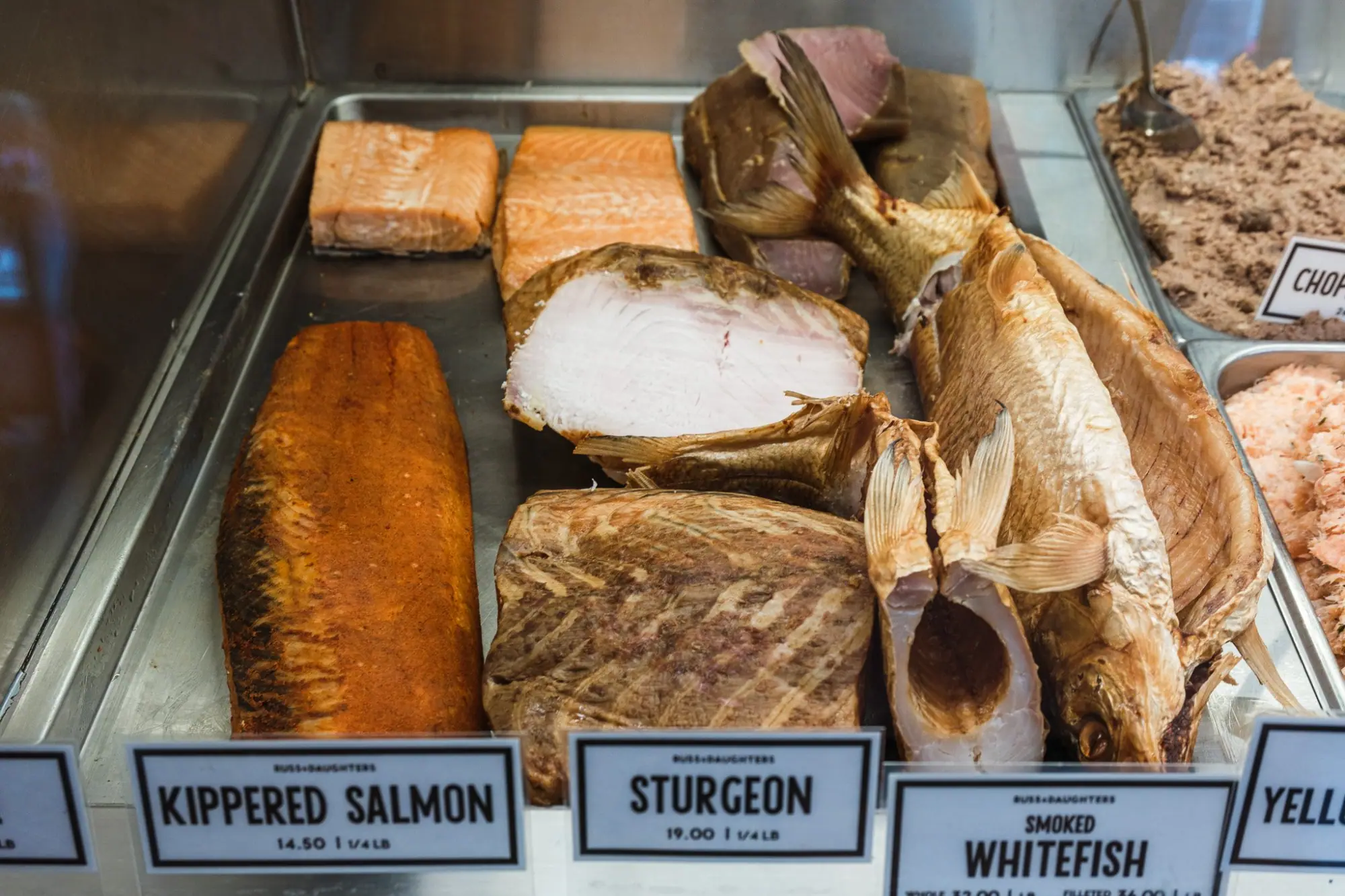Photo from Russ & Daughters, New York, NY