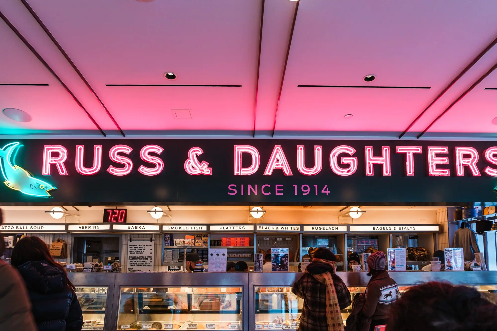 Photo from Russ & Daughters, New York, NY