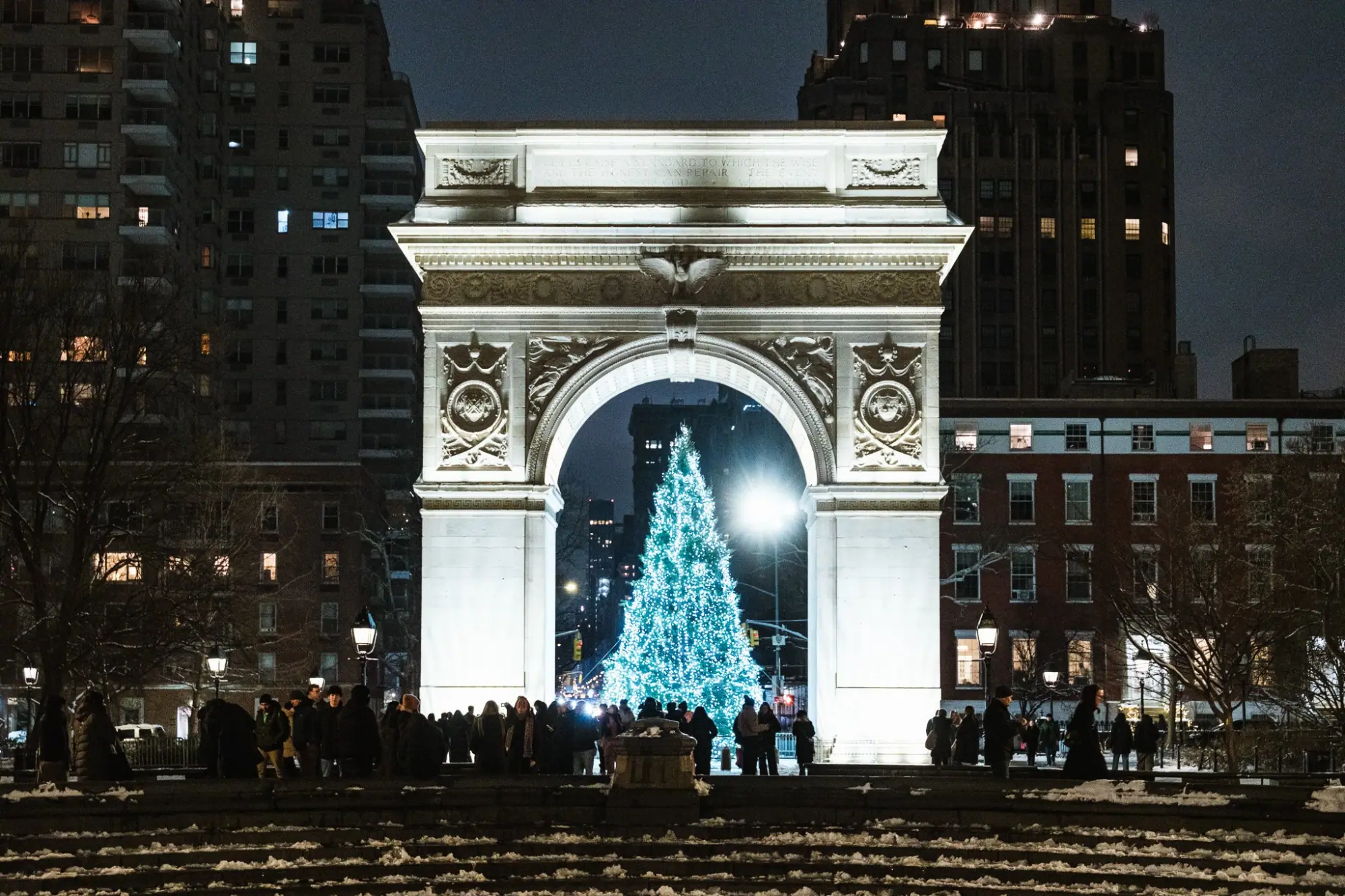 Photo from Washington Square Park at Night, New York, NY
