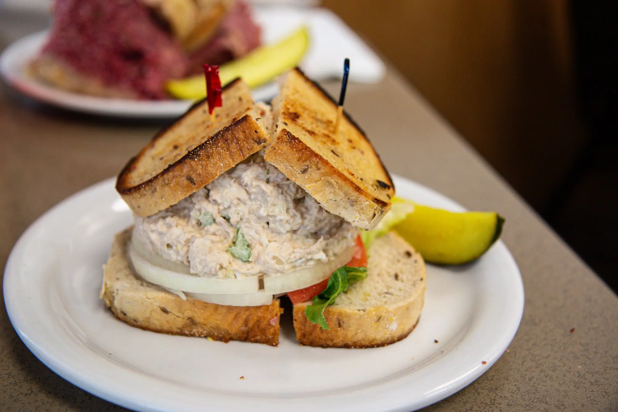 Photo from Our adventure begins at Slyman's restaurant, home to the city's famous corned beef sandwiches, setting the…, Cleveland, OH