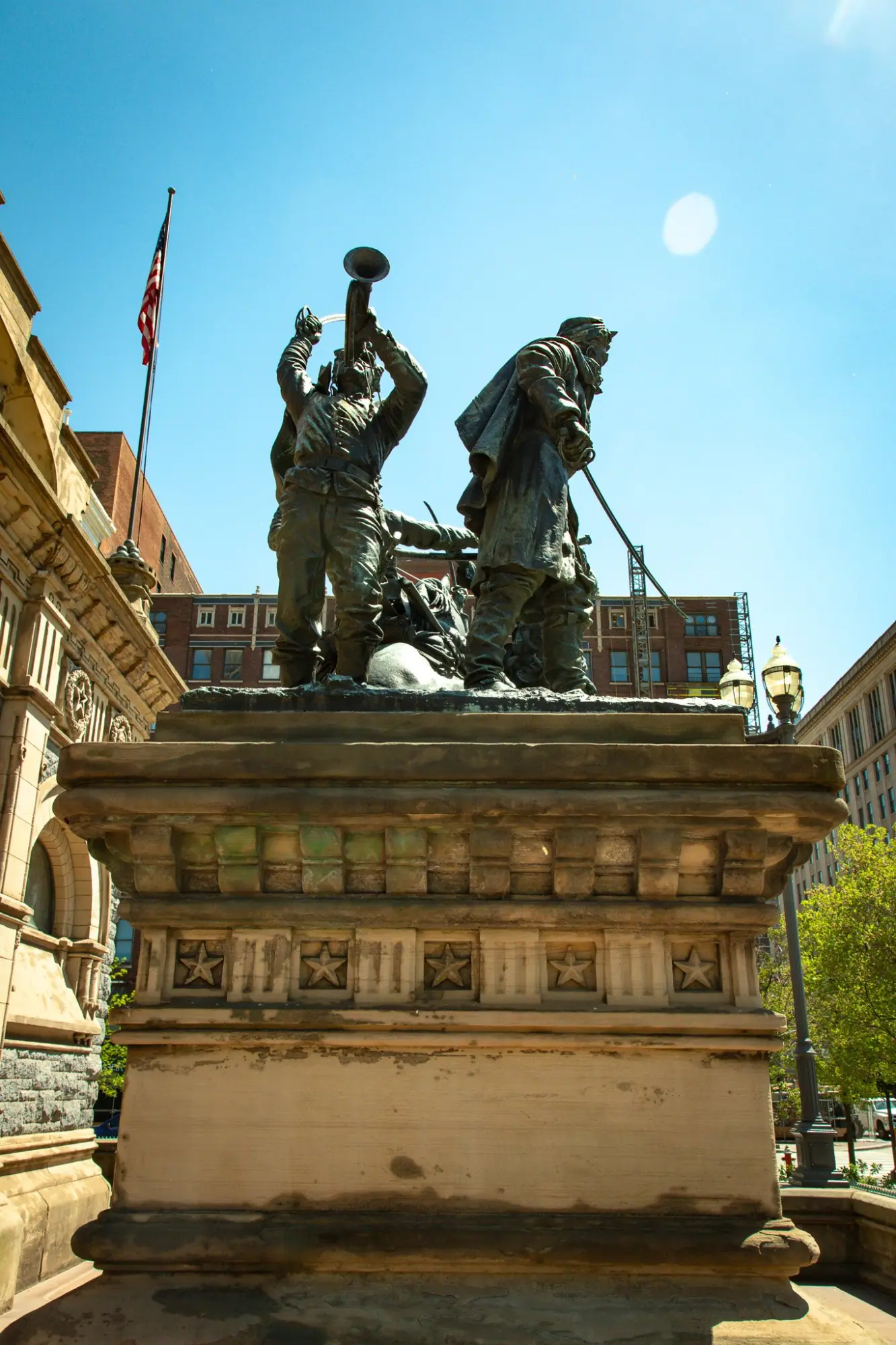 Photo from Cleveland Public Square, the majestic Cleveland Memorial Bridge, and the historic Cleveland Public Library…