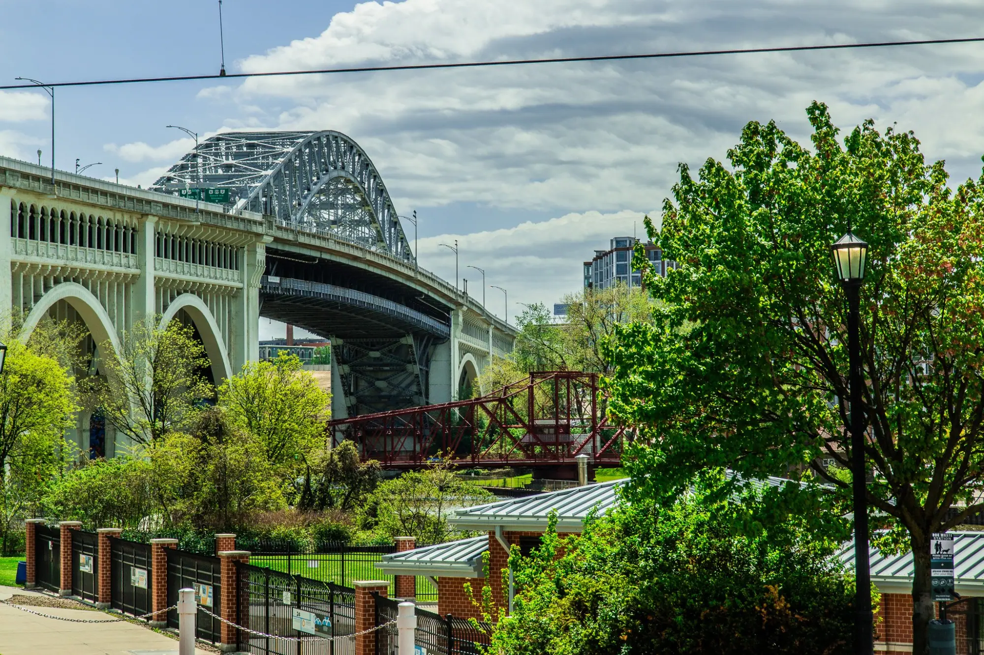 Photo from Cleveland Public Square, the majestic Cleveland Memorial Bridge, and the historic Cleveland Public Library…