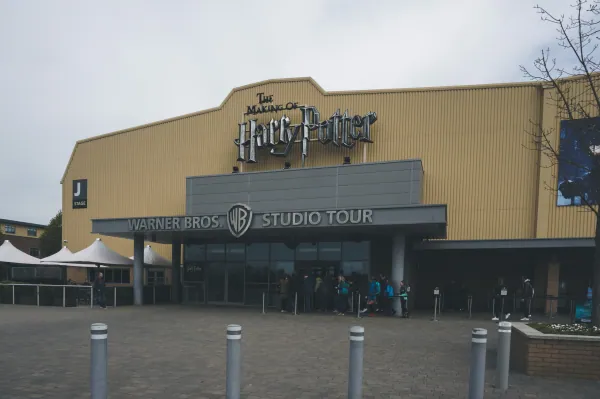 Studio Tour entrance, "The Making of Harry Potter"