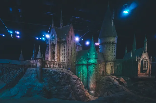Hogwarts castle scale model