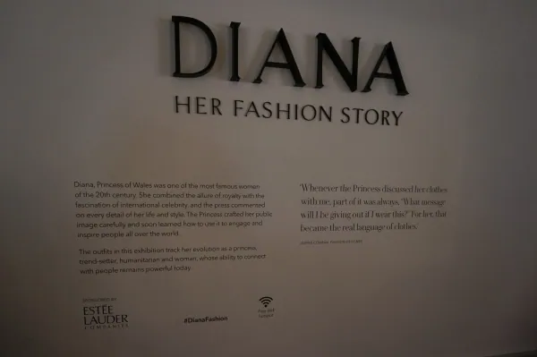 Exhibition title wall