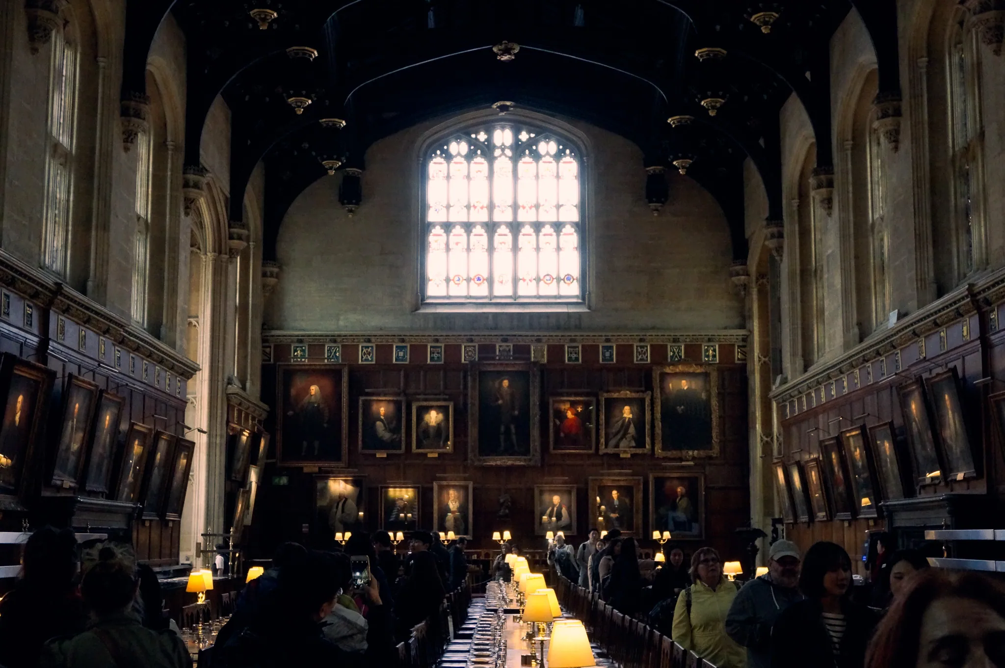 Hall toward the end window