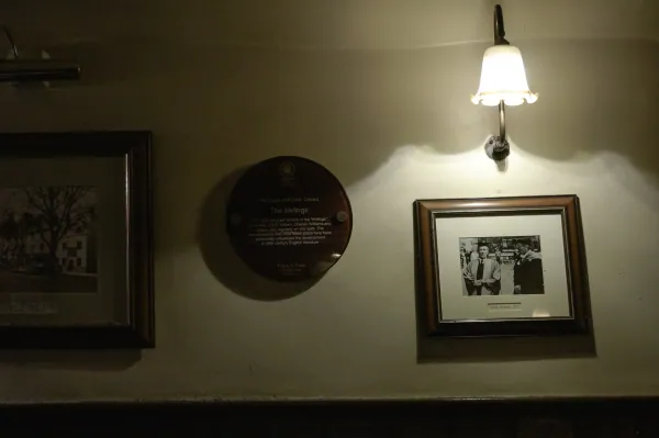 Inklings plaque and framed photo
