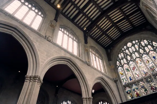 Timber roof and windows