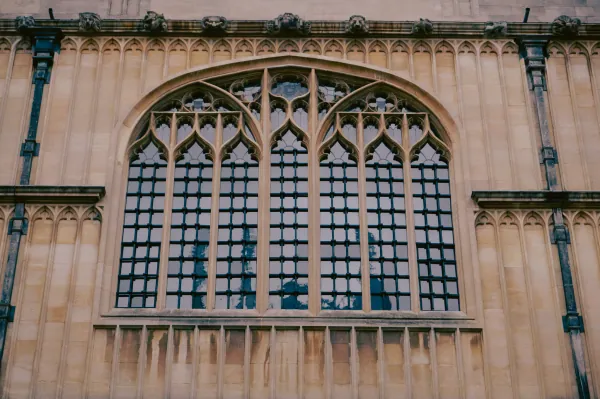 Tall Gothic window