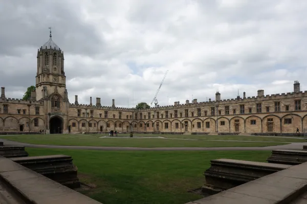 Panorama of Tom Quad