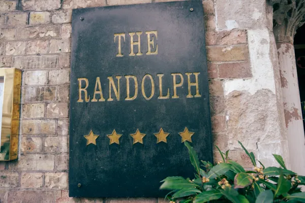 "The Randolph" five-star plaque