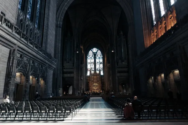 Nave toward the altar