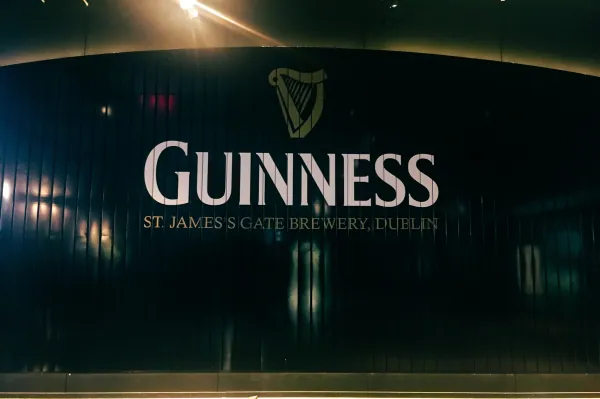 Guinness St James's Gate sign