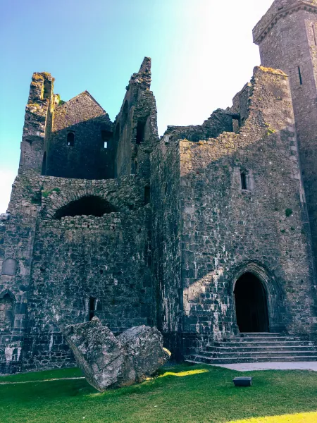 Ruined cathedral entrance