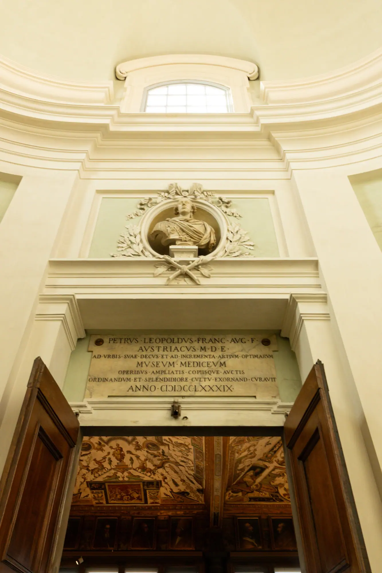 Photo from In the afternoon, we walked to the Uffizi Gallery, where the halls themselves felt like part of the exhibit, Florence, Italy