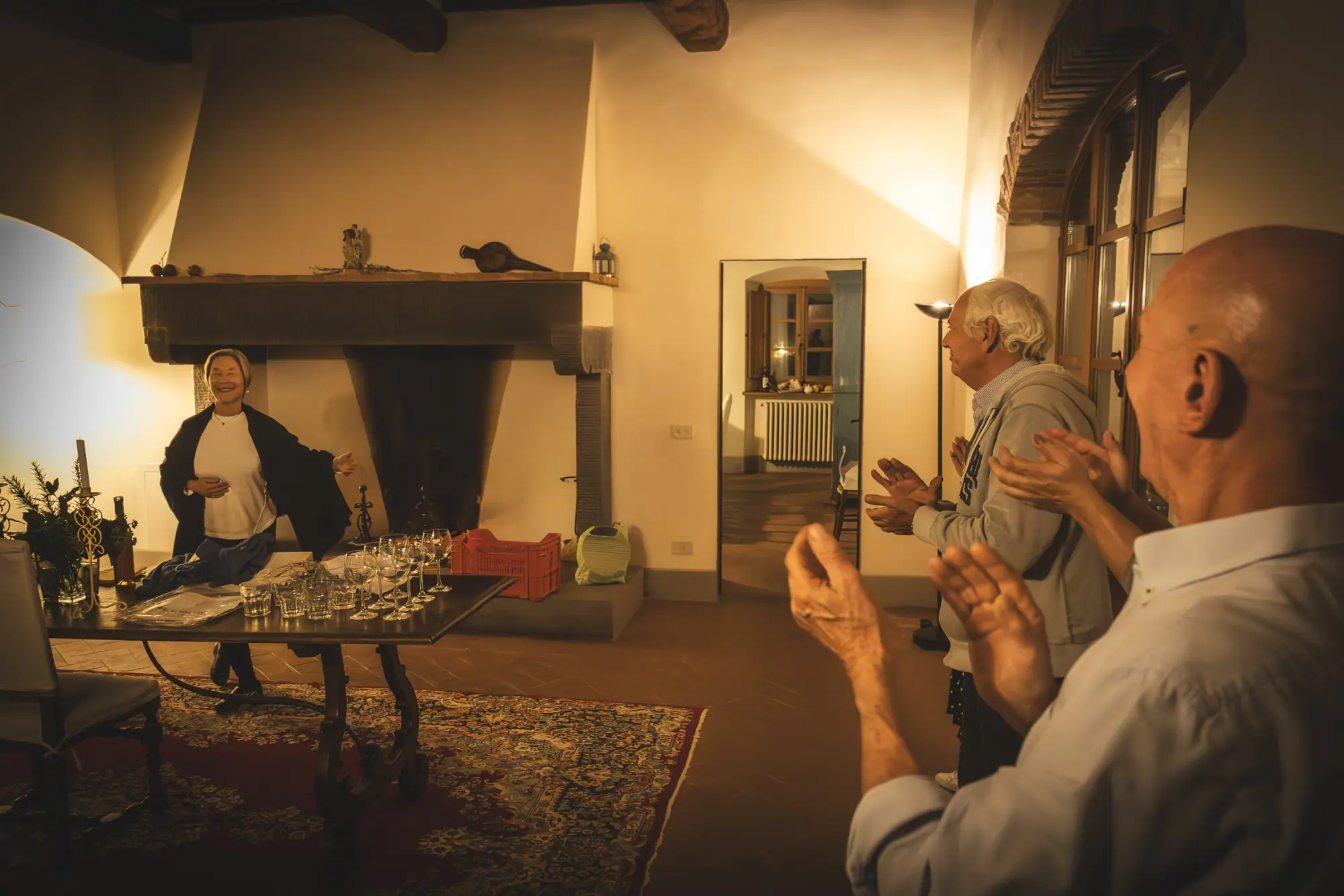 Photo from That night, we shared a long, home-cooked meal with our friends and their Italian hosts — the kind of…, Florence, Italy