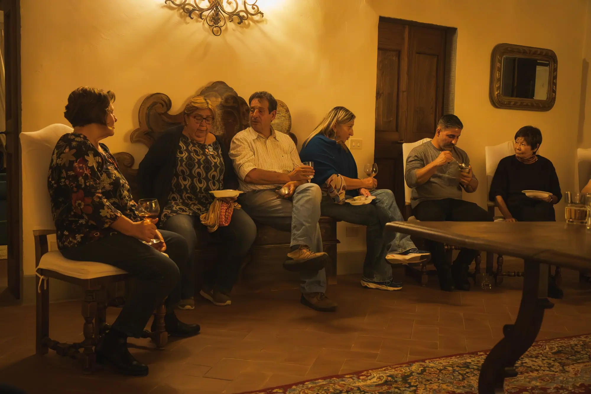 Photo from That night, we shared a long, home-cooked meal with our friends and their Italian hosts — the kind of…, Florence, Italy