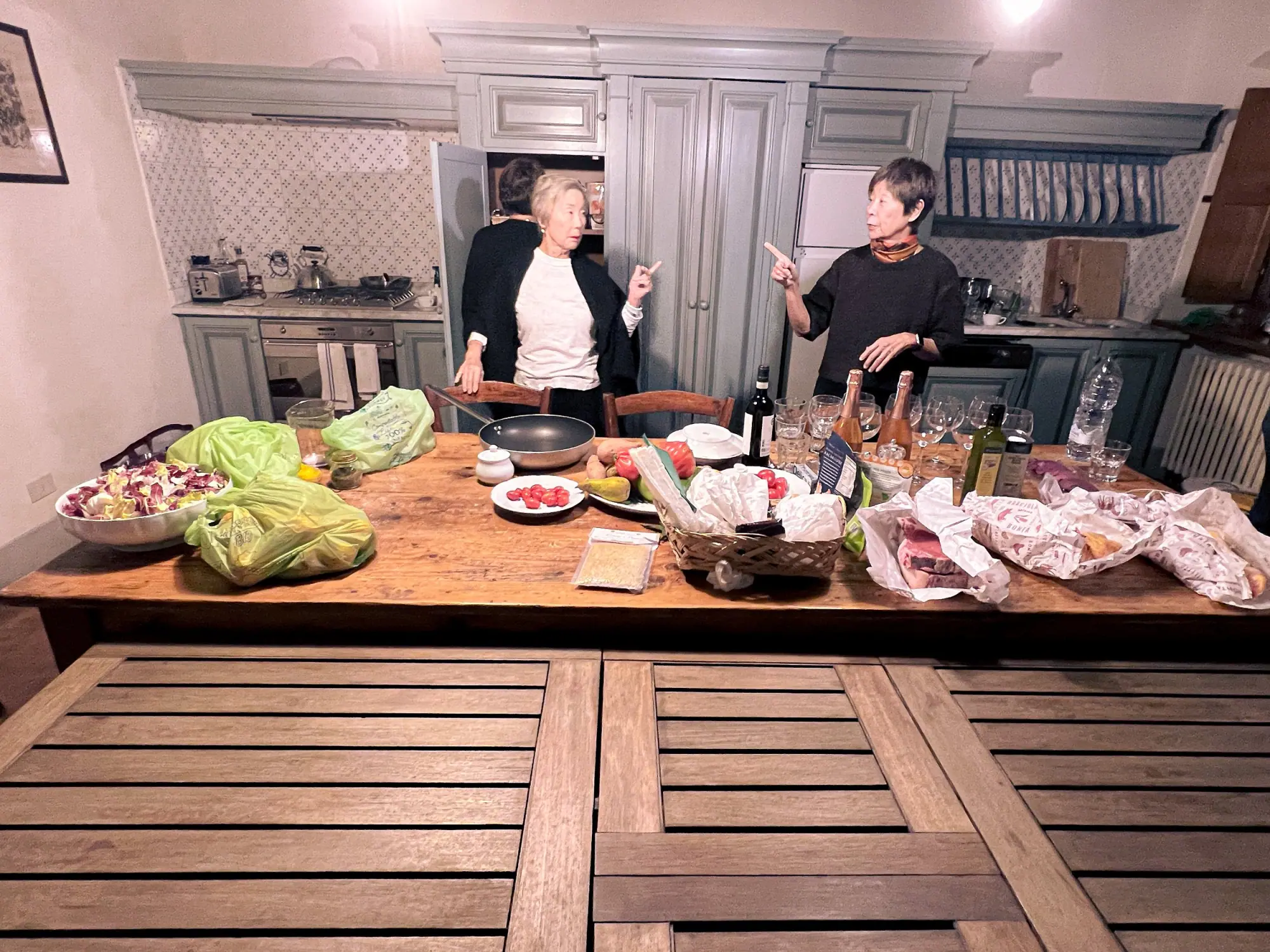 Photo from That night, we shared a long, home-cooked meal with our friends and their Italian hosts — the kind of…, Florence, Italy