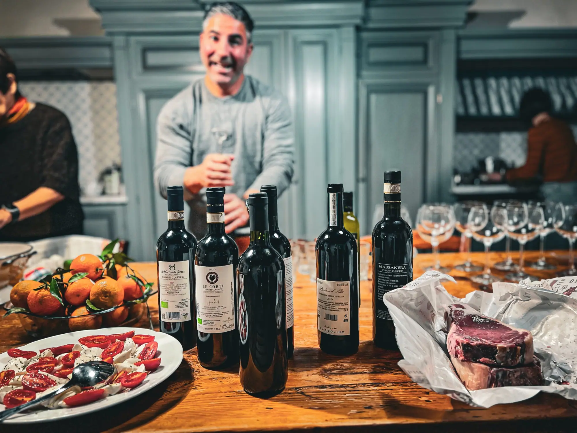 Photo from That night, we shared a long, home-cooked meal with our friends and their Italian hosts — the kind of…, Florence, Italy