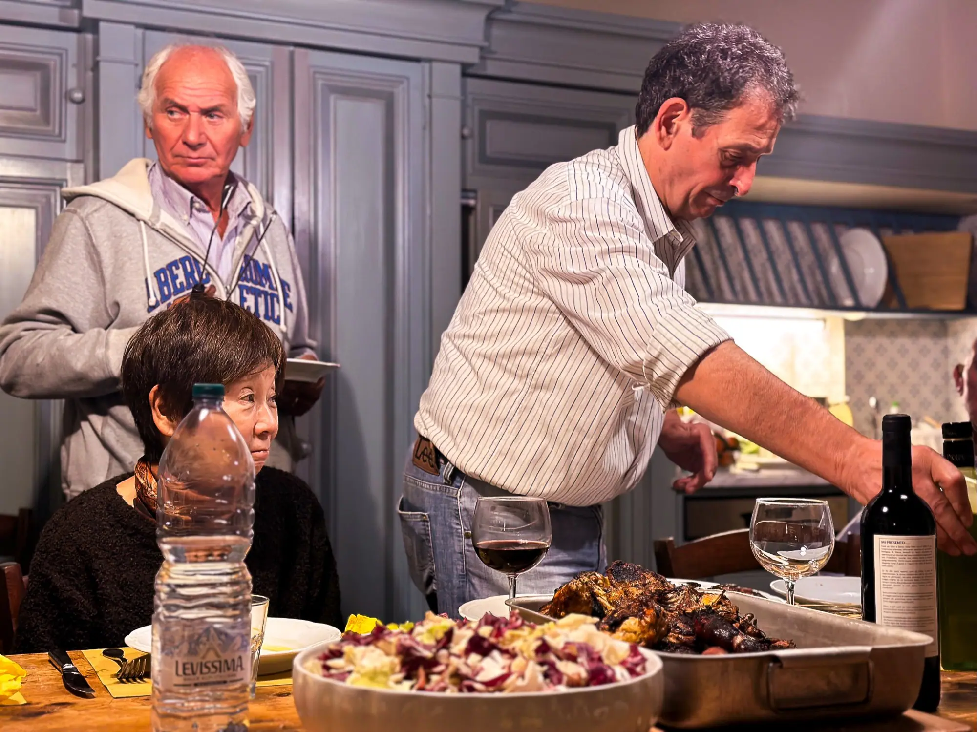 Photo from That night, we shared a long, home-cooked meal with our friends and their Italian hosts — the kind of…, Florence, Italy