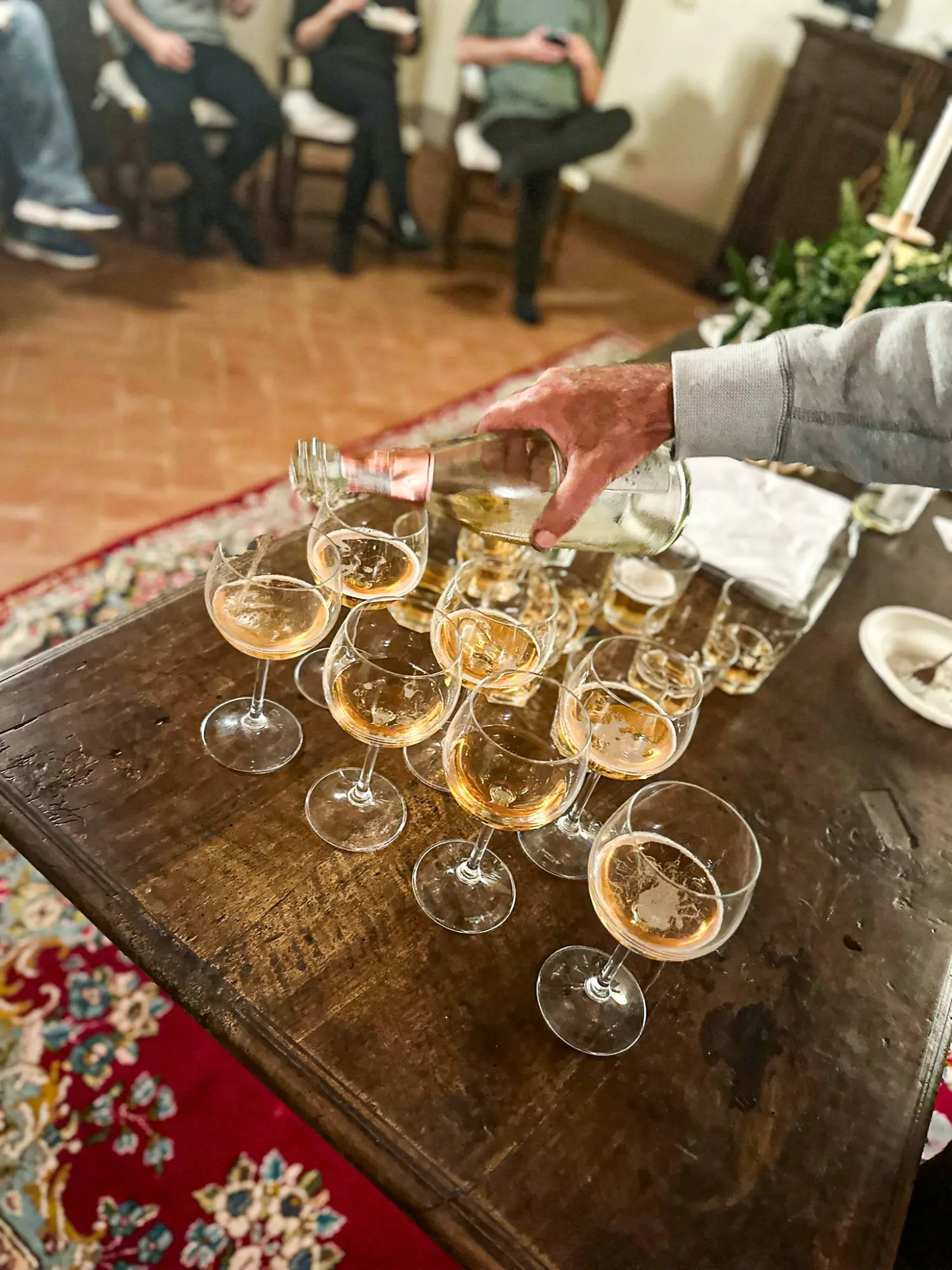 Photo from That night, we shared a long, home-cooked meal with our friends and their Italian hosts — the kind of…, Florence, Italy