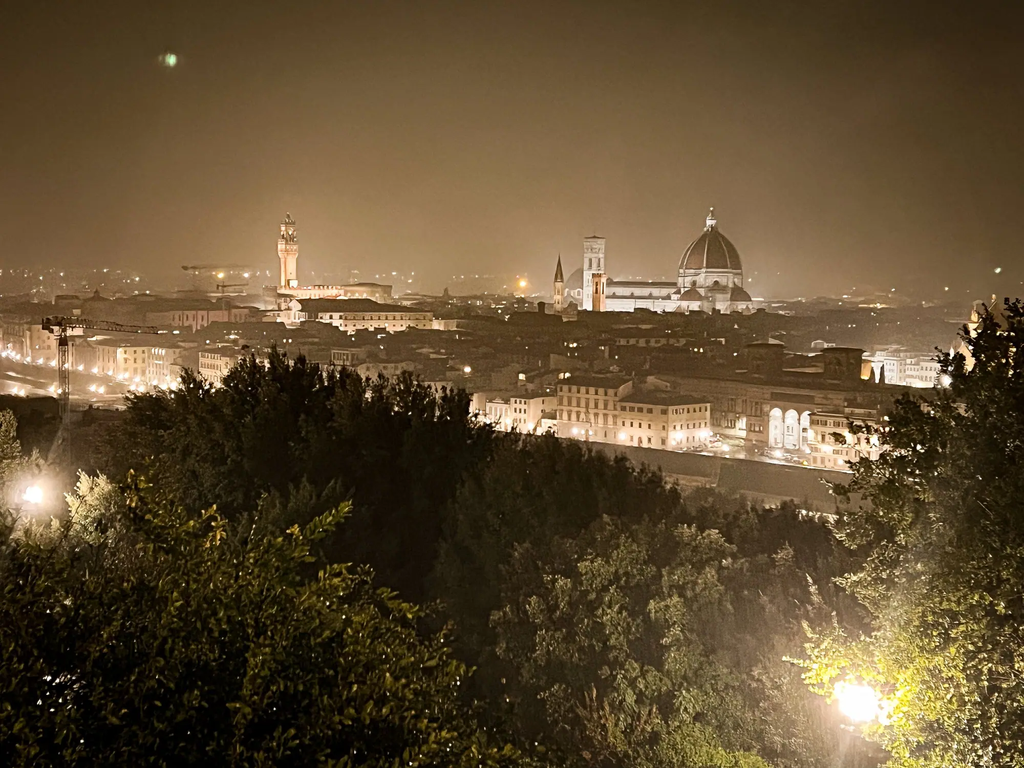 Photo from As golden hour approached, we made our way up to Piazzale Michelangelo to catch our final view over Florence