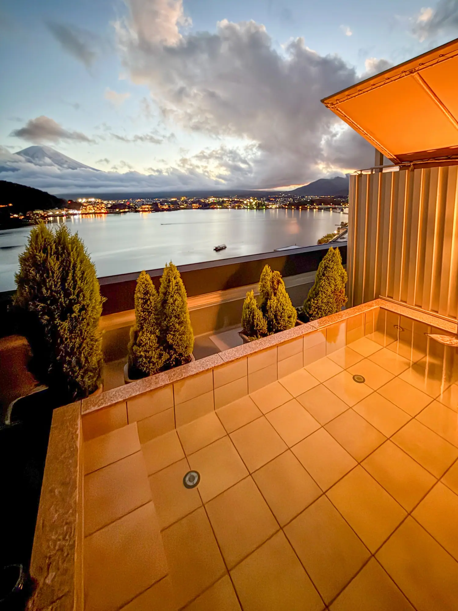 Photo from Private Onsen at Mizno Hotel, Lake Kawaguchi, Japan