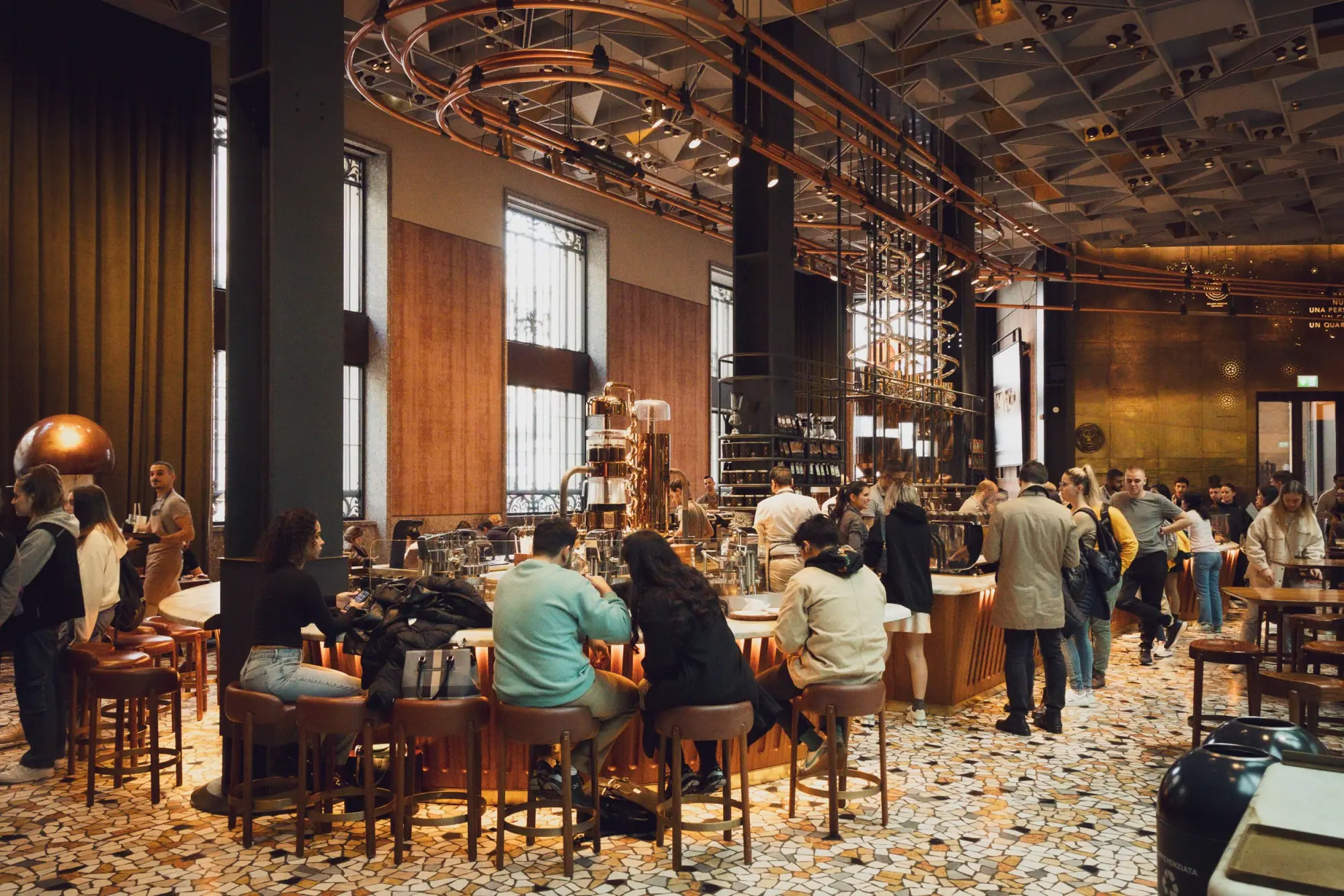 Photo from Then we made our way over to the Starbucks Reserve just a stones throw away from the hotel, Milan, Italy