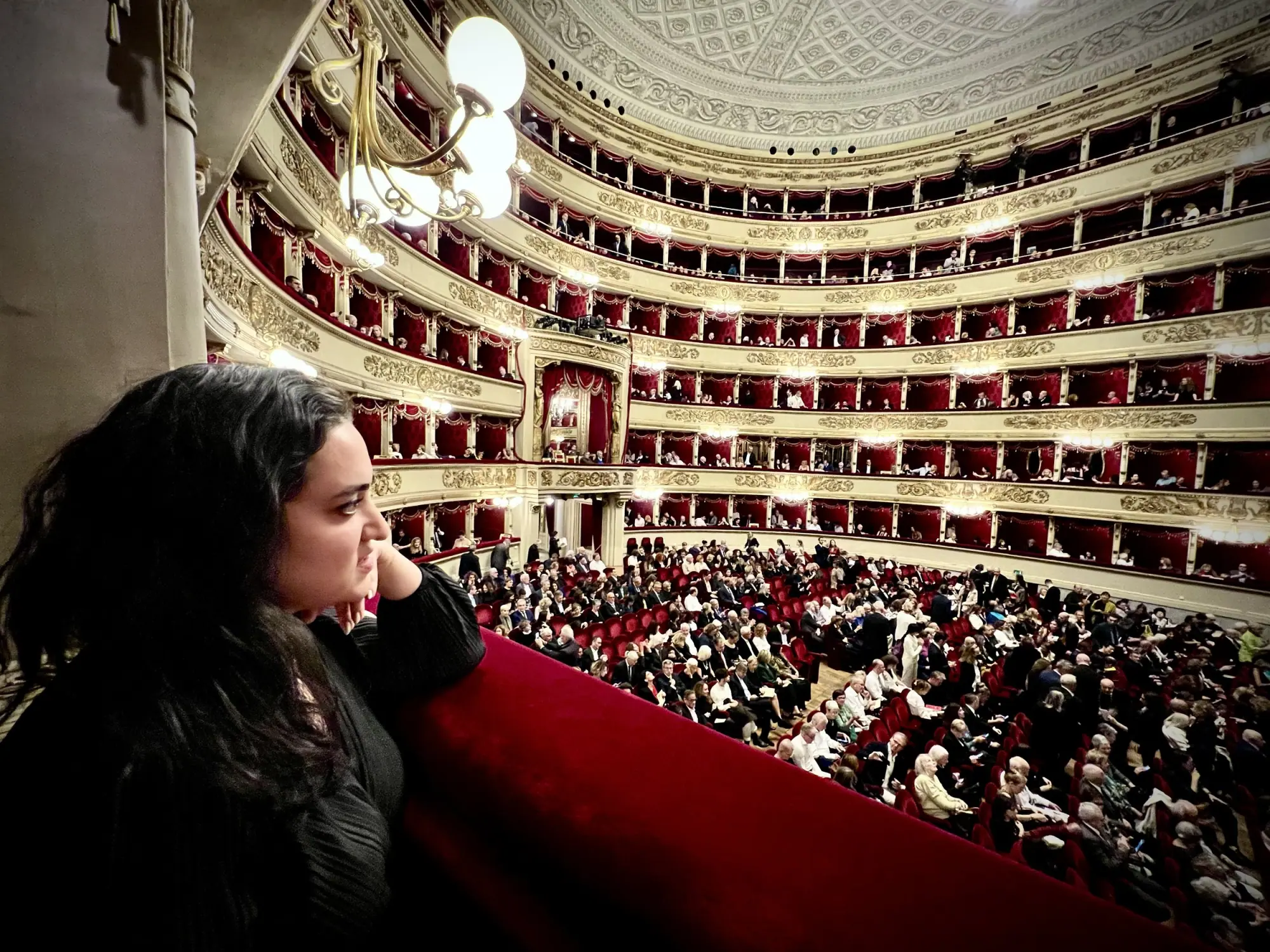Photo from That night, we dressed up and made our way to La Scala — one of the most iconic opera houses in the world…, Milan, Italy
