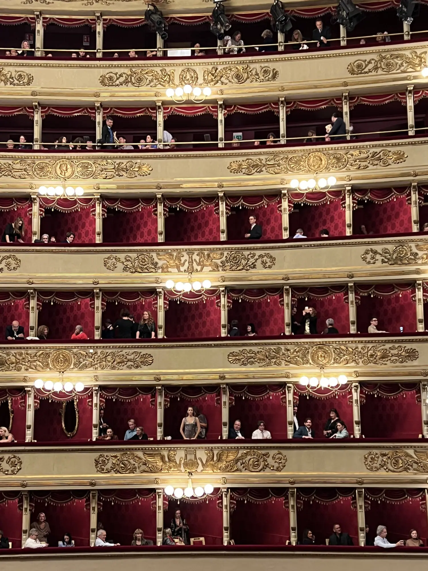 Photo from That night, we dressed up and made our way to La Scala — one of the most iconic opera houses in the world…, Milan, Italy