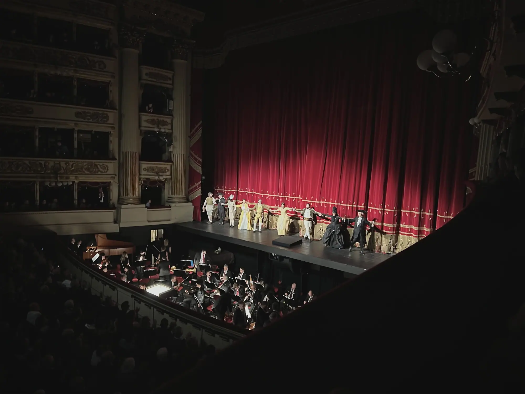 Photo from That night, we dressed up and made our way to La Scala — one of the most iconic opera houses in the world…, Milan, Italy