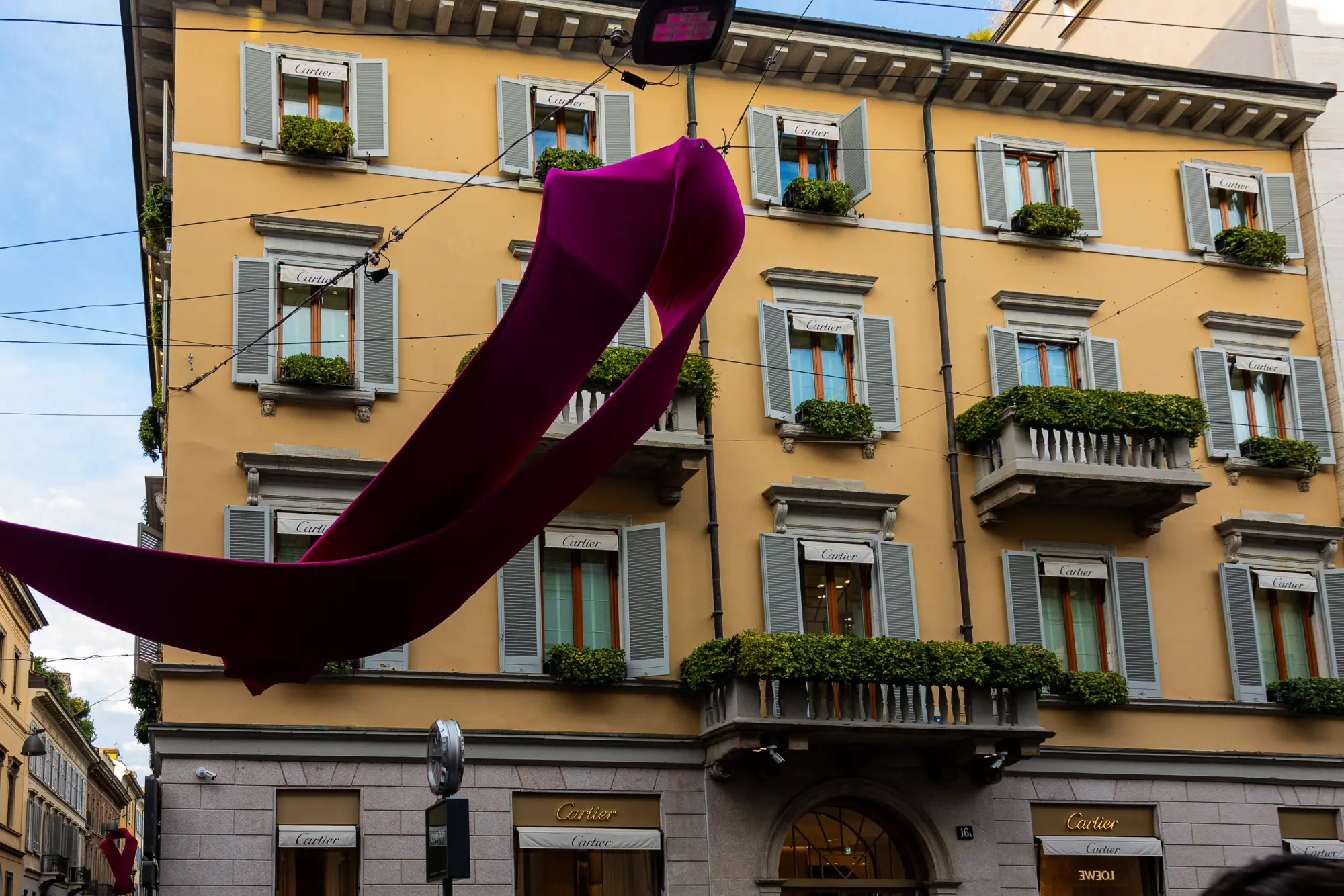 Photo from From the castle, we wandered into the Quadrilatero della Moda, Milan’s famous fashion district, where…