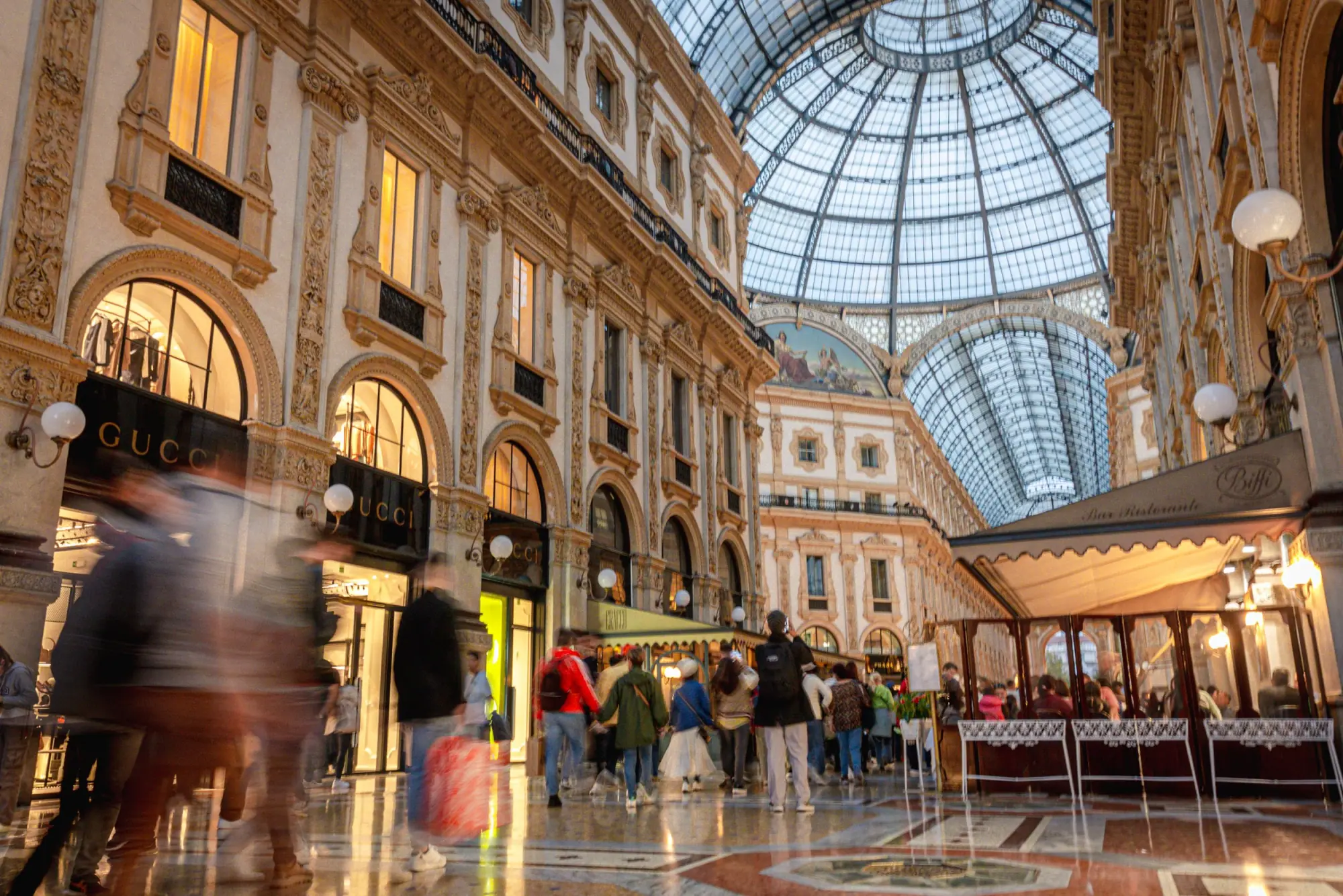Photo from In the afternoon, we browsed through the Galleria Vittorio Emanuele II — Italy’s oldest shopping arcade,…, Milan, Italy