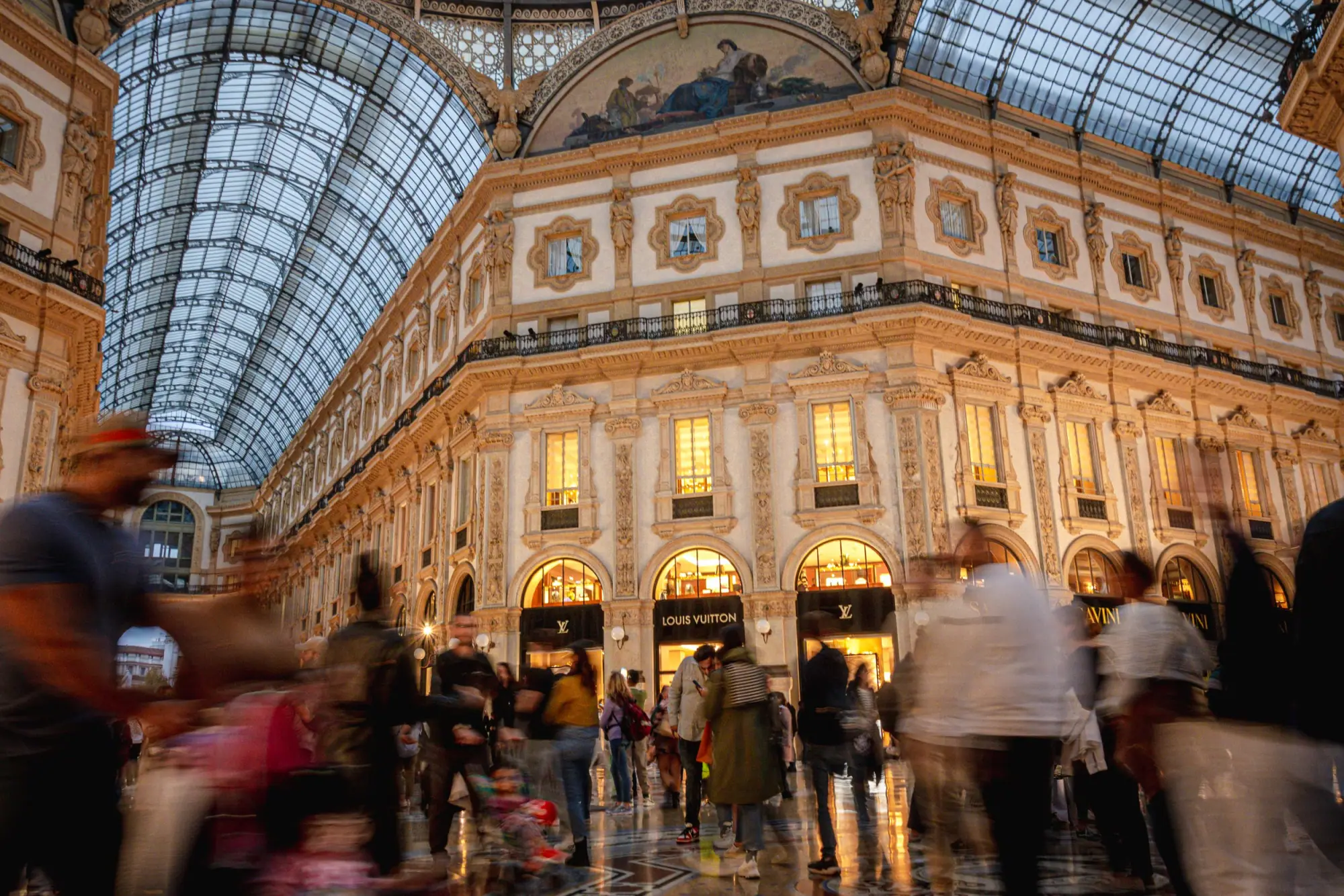 Photo from In the afternoon, we browsed through the Galleria Vittorio Emanuele II — Italy’s oldest shopping arcade,…, Milan, Italy