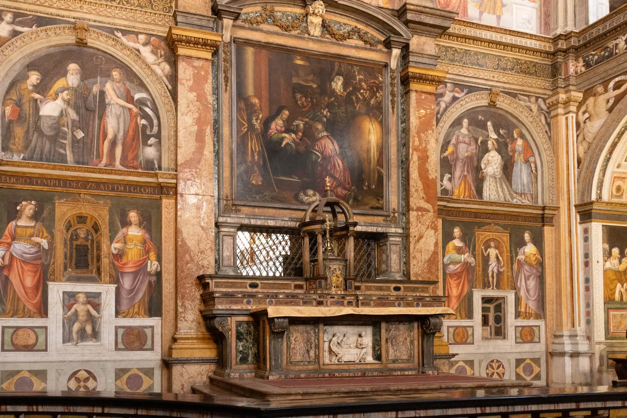 Photo from From there, we grabbed lunch at Panini de Santis and made a quick stop at San Maurizio al Monastero…, Milan, Italy