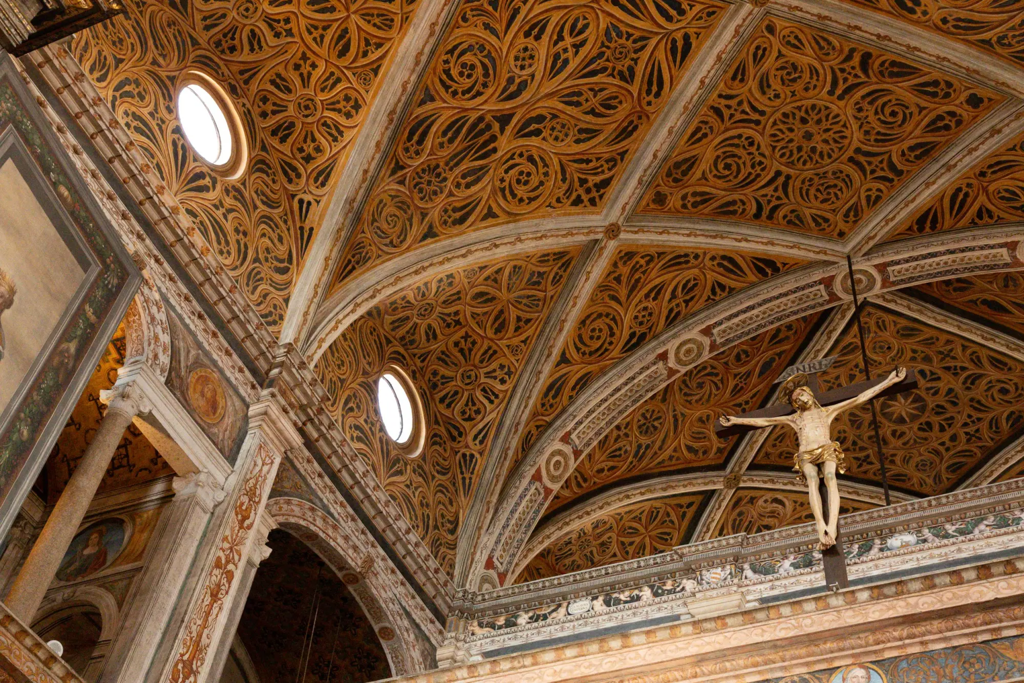 Photo from From there, we grabbed lunch at Panini de Santis and made a quick stop at San Maurizio al Monastero…, Milan, Italy