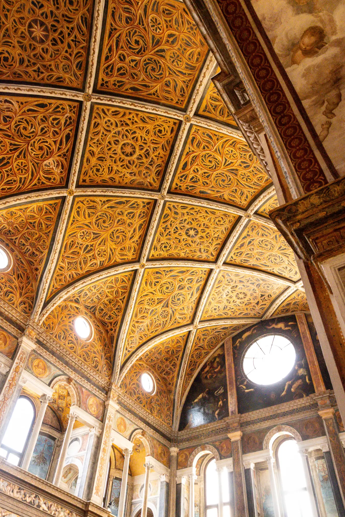 Photo from From there, we grabbed lunch at Panini de Santis and made a quick stop at San Maurizio al Monastero…, Milan, Italy