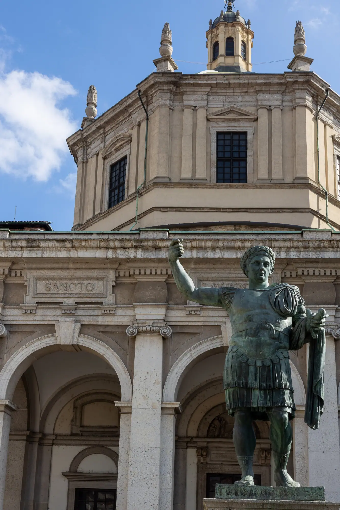 Photo from From there, we grabbed lunch at Panini de Santis and made a quick stop at San Maurizio al Monastero…, Milan, Italy