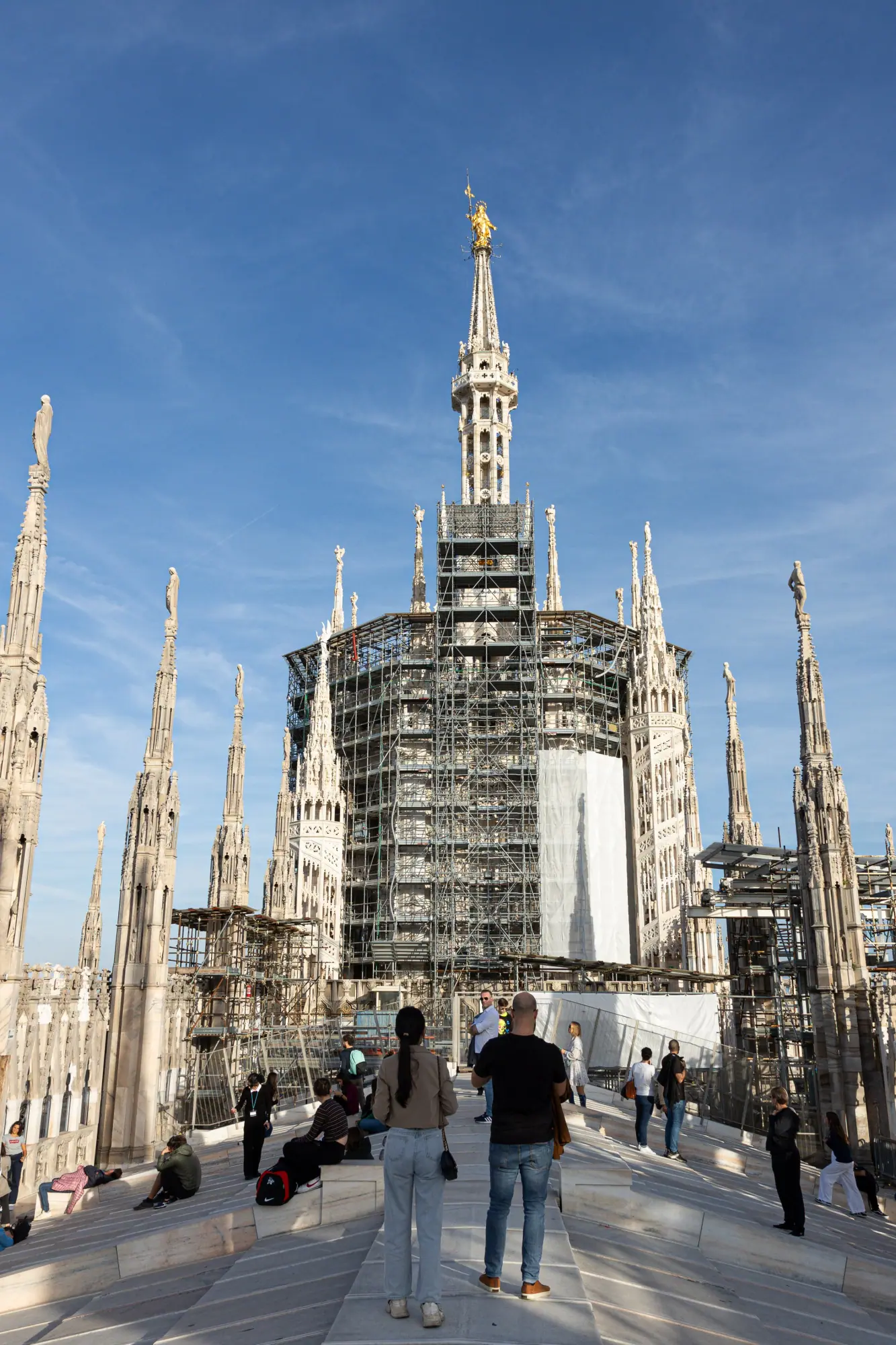 Photo from Our afternoon was reserved for a guided tour of the Milan Duomo — including the archaeological area and…
